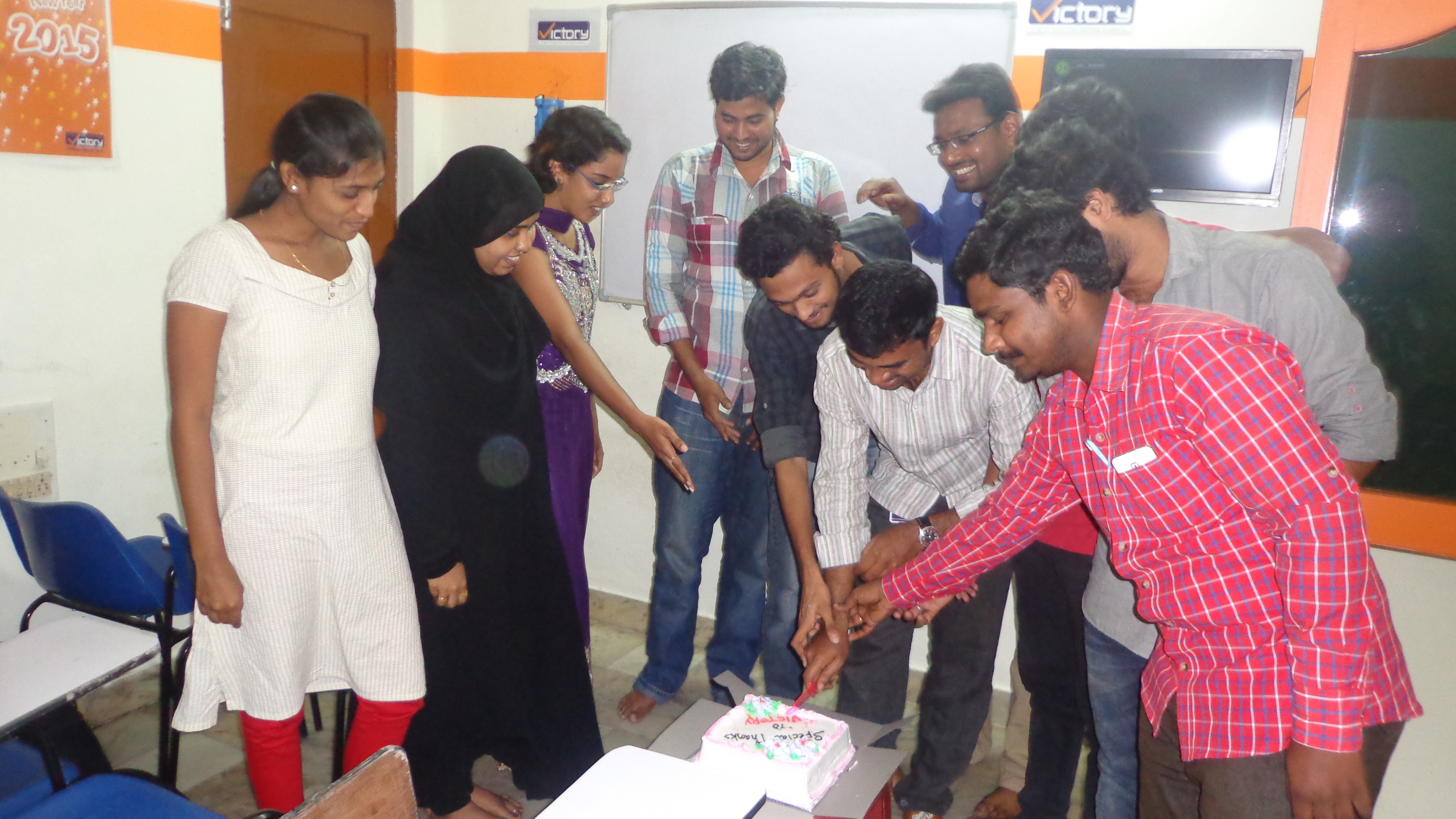 Victory spoken english FAREWELL DAY